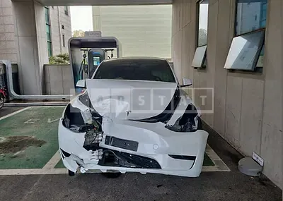 Photo 1 of 11: 2024 Tesla Model Y RWD — Korean insurance auction