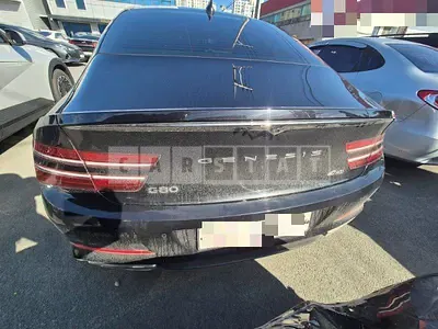 Photo 1 of 98: 2021 Genesis G80 AWD, VIN KMTGB41CDNU112820 — Korean insurance auction