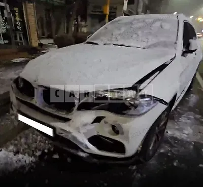 Photo 1 of 8: 2016 BMW X6 xDrive 30d, VIN WBAKV2105G0R26227 — Korean insurance auction