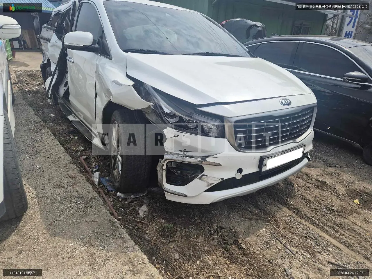 Photo 2 of 10: 2019 Kia Carnival, VIN KNAME81ABKS571238 — Korean insurance auction