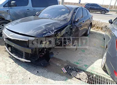 Photo 1 of 10: 2016 Kia K5, VIN KNAGS416BGA066984 — Korean insurance auction