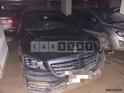 Photo 1 of 4: 2020 Mercedes-Benz S350d 4Matic, VIN W1KUF2BB9LA585935 — Korean insurance auction