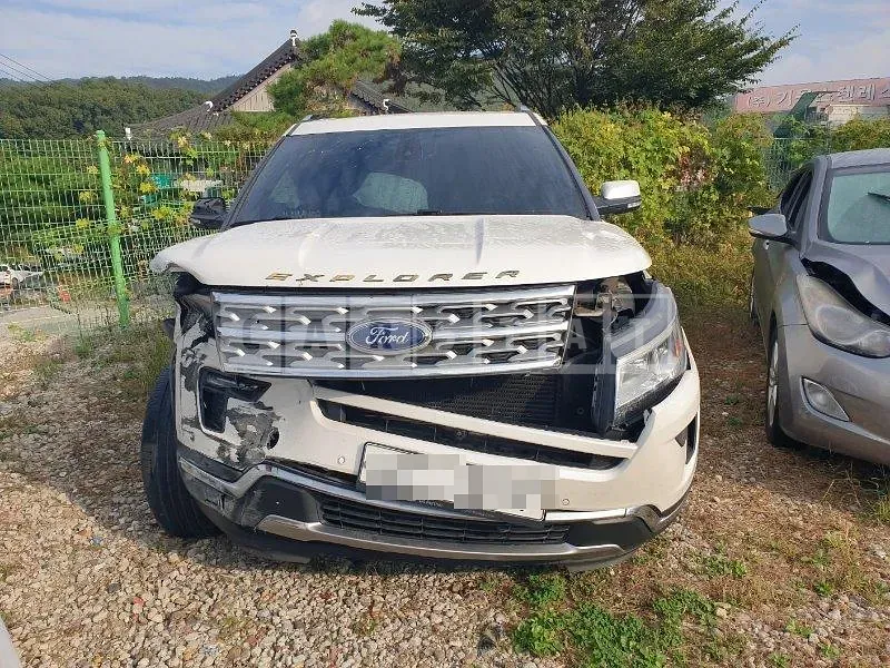 Photo 2 of 8: 2018 Ford Explorer 2.3 AWD — Korean insurance auction