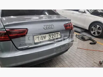 Photo 1 of 6: 2018 Audi A6 35 TDI Four, VIN WAUZZZ4G6JN067163 — Korean insurance auction