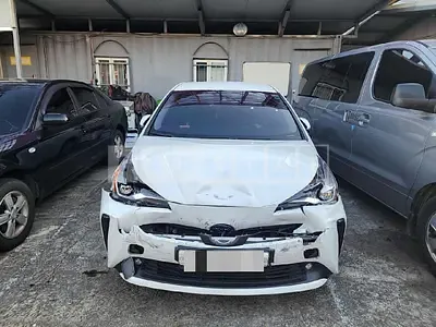 Photo 1 of 9: 2021 Toyota Prius 2WD, VIN JTDKAMFU7N3154914 — Korean insurance auction