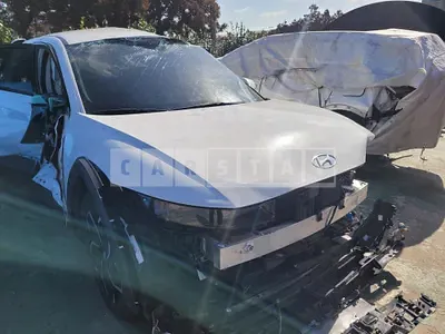Photo 1 of 12: 2021 Hyundai IONIQ 5, VIN KMHKN81AFNU019714 — Korean insurance auction