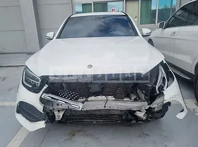 Photo 1 of 19: 2021 Mercedes-Benz GLC300 e 4Matic Coupe, VIN W1N0J5DB9MF882061 — Korean insurance auction