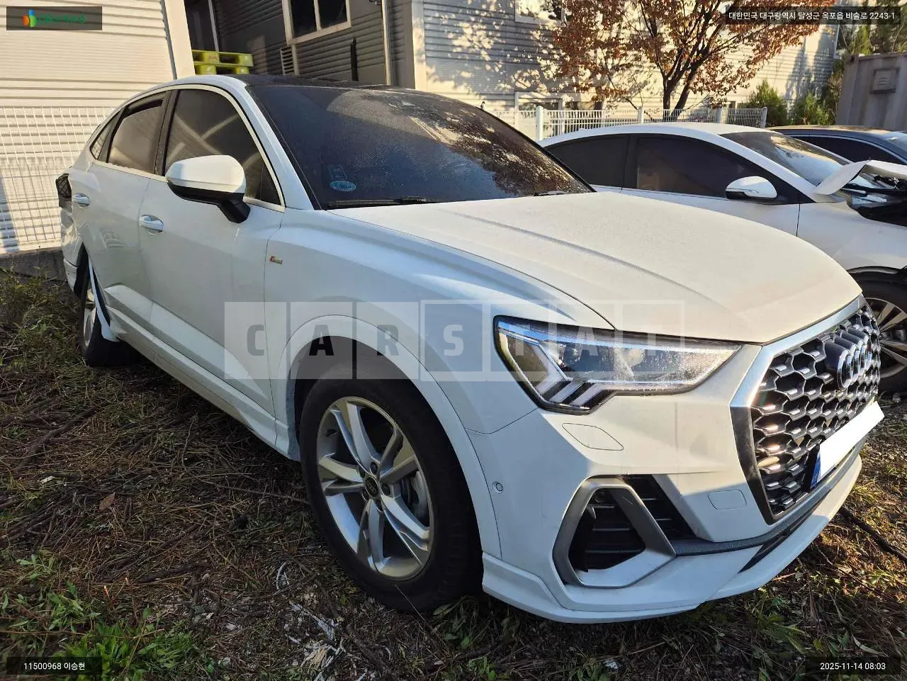 Photo 2 of 20: 2022 Audi Q3 Sportback 35 TDI, VIN WAUZZZF39N1114953 — Korean insurance auction