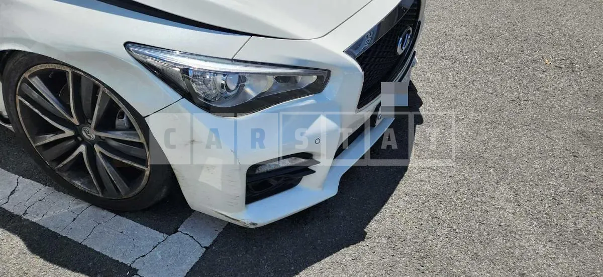 Photo 2 of 21: 2016 Infiniti Q50S Hybrid, VIN JNKAV71EXGM580352 — Korean insurance auction