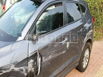 Photo 1 of 30: 2015 Hyundai Tucson TL 1.7, VIN KMHJ2815GGU067376 — Korean insurance auction