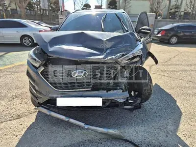 Photo 1 of 28: 2018 Hyundai Tucson — Korean insurance auction