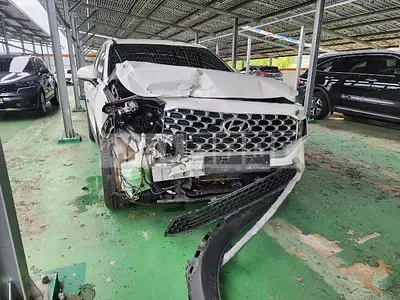 Photo 1 of 12: 2021 Hyundai Santa Fe — Korean insurance auction