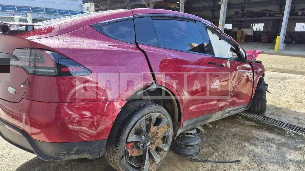 Photo 2 of 9: 2023 Tesla Model X Plaid — Korean insurance auction