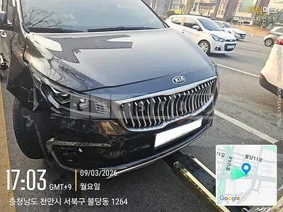 Photo 1 of 16: 2019 Kia Carnival, VIN KNAME81ABLS634627 — Korean insurance auction