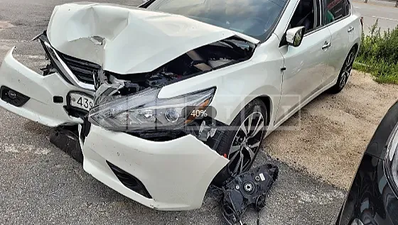 Photo 2 of 9: 2017 Nissan Altima 2.5, VIN 1N4AL3AP8HC296930 — Korean insurance auction