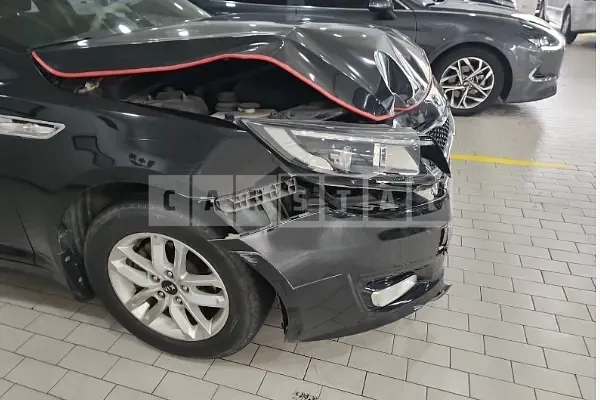 Photo 2 of 11: 2015 Kia K5 2.0, VIN KNAGN418BFA555147 — Korean insurance auction