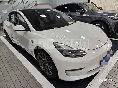 Photo 1 of 38: 2021 Tesla Model 3 Long Range — Korean insurance auction