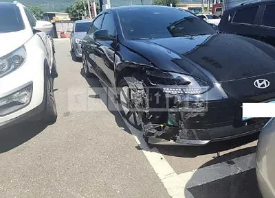 Photo 1 of 20: 2023 Hyundai Modern Ionic 6, VIN KMHM541AFPA024571 — Korean insurance auction