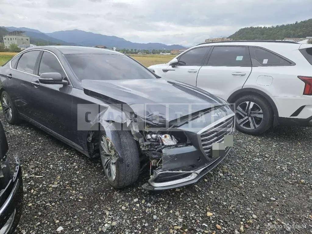 Photo 2 of 26: 2018 Genesis G80 — Korean insurance auction
