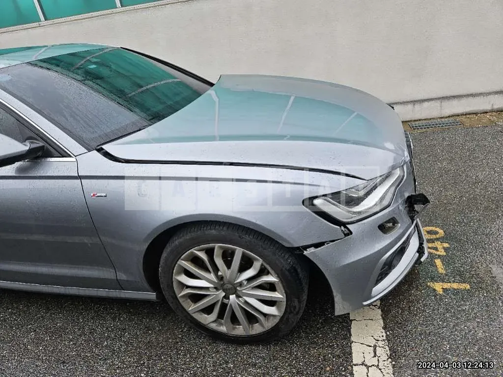 Photo 2 of 21: 2015 Audi A6 45 TDI quattro, VIN WAUZZZ4G8FN040599 — Korean insurance auction