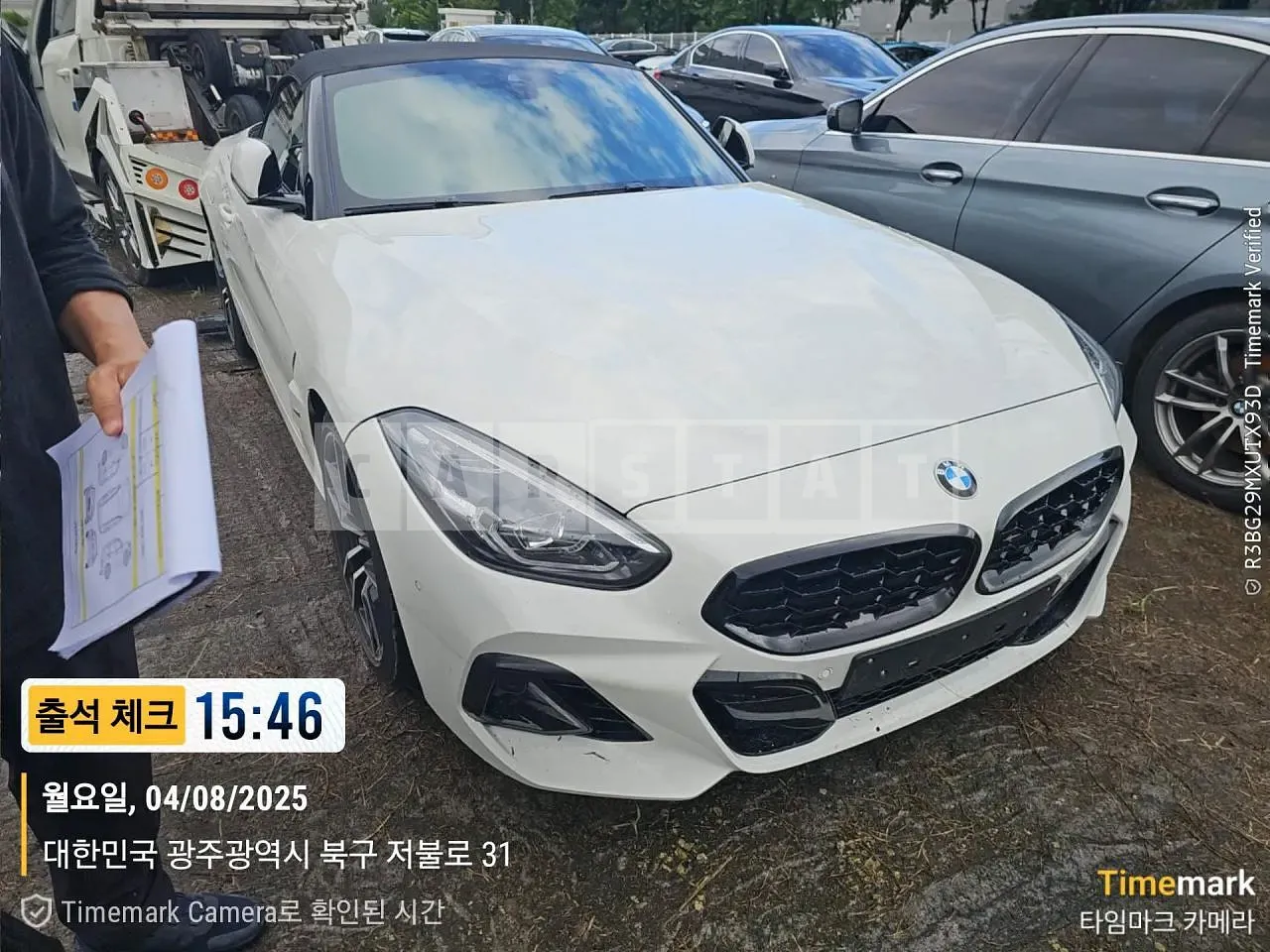 Photo 2 of 11: 2023 BMW Z4 sDrive 20i, VIN WBAHF7107PWY20363 — Korean insurance auction