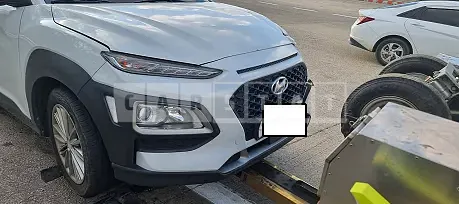 Photo 2 of 6: 2018 Hyundai Kona, VIN KMHK4815GJU180957 — Korean insurance auction