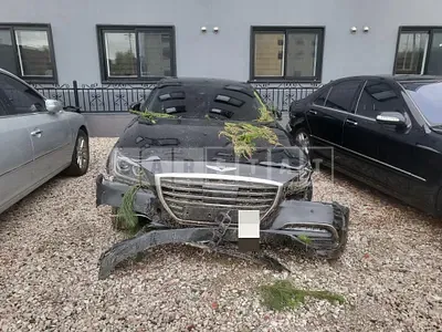 Photo 1 of 6: 2019 Genesis G80 3.3 — Korean insurance auction
