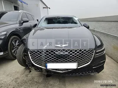Photo 1 of 23: 2022 Genesis Hyundai G80, VIN KMTGB41CBNU097044 — Korean insurance auction
