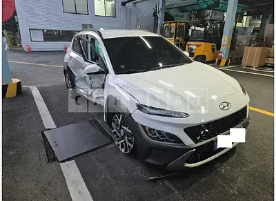Photo 1 of 10: 2021 Hyundai Kona — Korean insurance auction