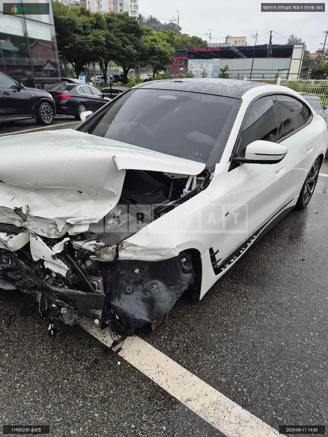 Photo 2 of 13: 2022 BMW i4 eDrive40, VIN WBY71AW00NFM75630 — Korean insurance auction