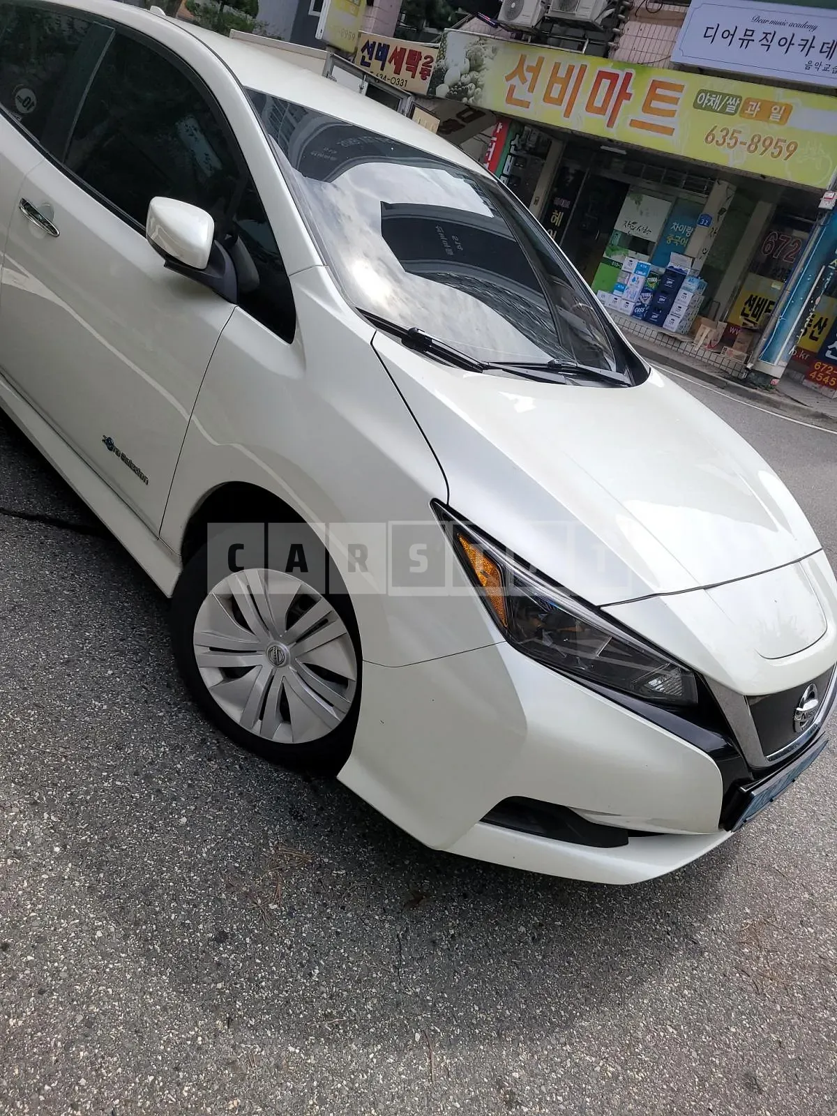 Photo 2 of 7: 2019 Nissan Leaf EV, VIN 1N4AZ1CP6KC307284 — Korean insurance auction