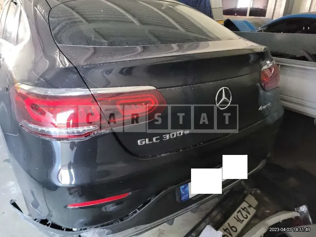 Photo 2 of 17: 2023 Mercedes-Benz GLC300 e 4Matic Coupe, VIN W1N0J5DB2PG146481 — Korean insurance auction