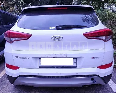 Photo 1 of 20: 2017 Hyundai Tucson, VIN KMHJ581ABHU321142 — Korean insurance auction