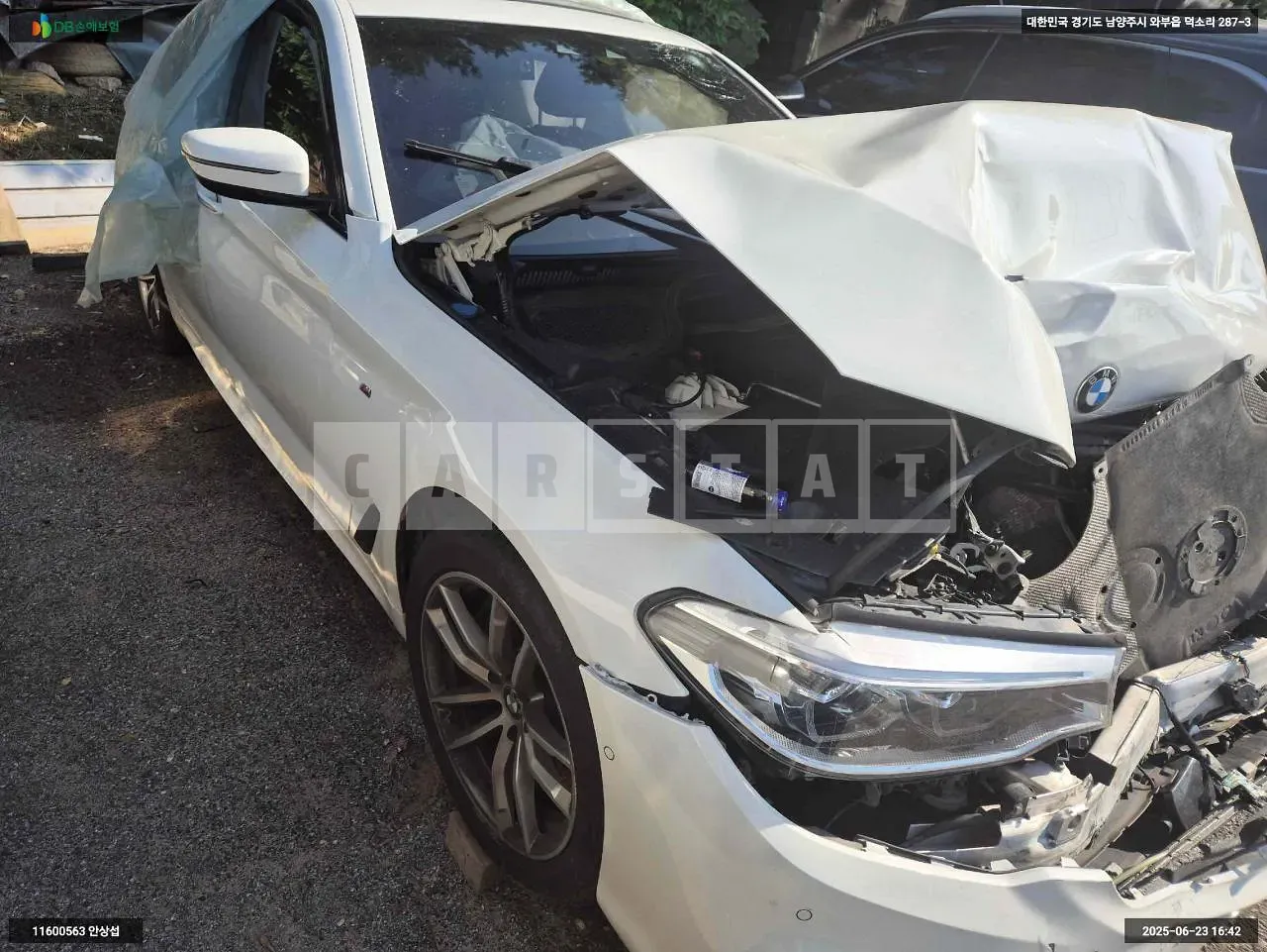 Photo 2 of 11: 2017 BMW 530i, VIN WBAJD3104HWA90951 — Korean insurance auction
