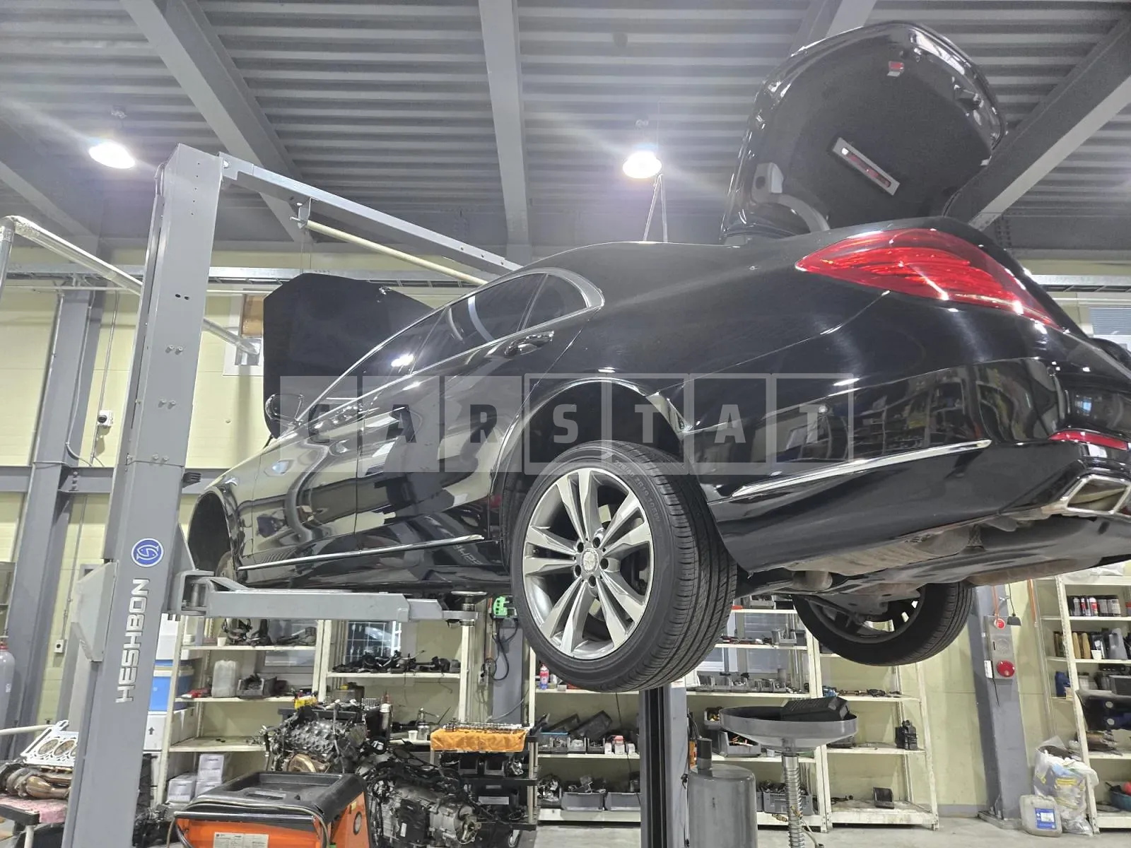Photo 2 of 5: 2015 Mercedes-Benz S500 4Matic L, VIN WDDUG8FB2FA139589 — Korean insurance auction