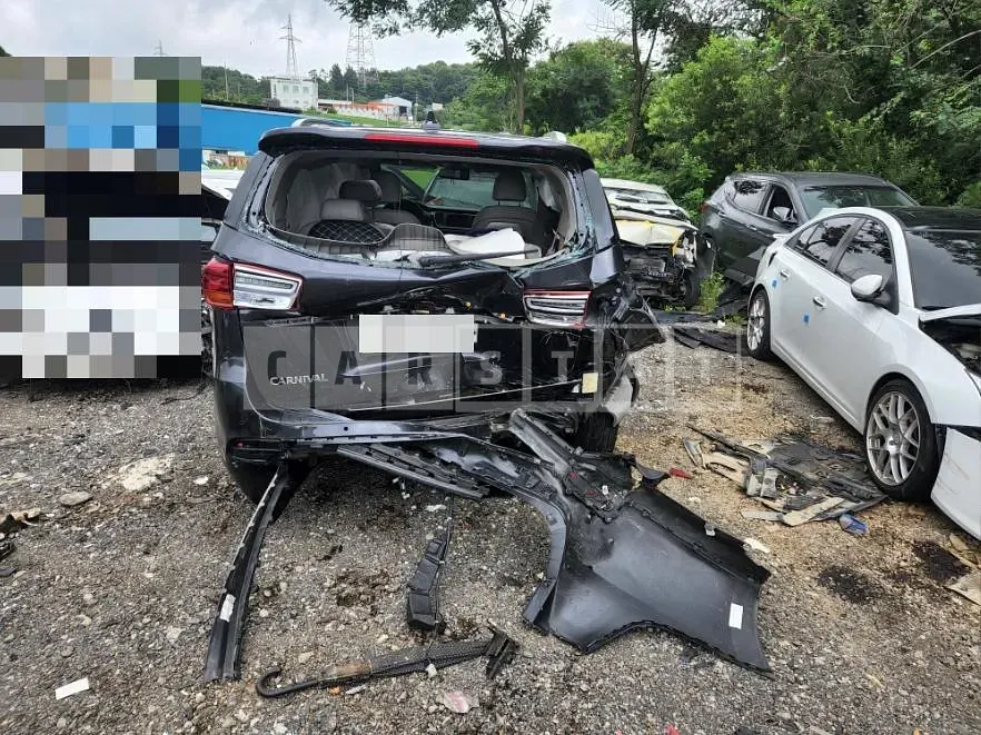 Photo 2 of 10: 2019 Kia Carnivals — Korean insurance auction