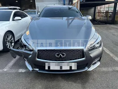 Photo 1 of 15: 2015 Infiniti Q50 2.2d, VIN JNKDV71E5GM550088 — Korean insurance auction