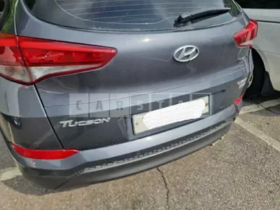 Photo 1 of 9: 2016 Hyundai Tucson, VIN KMHJ381ADGU022041 — Korean insurance auction