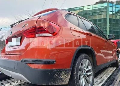 Photo 1 of 4: 2015 BMW X1 xDrive20d, VIN WBAVP9103FVV50290 — Korean insurance auction