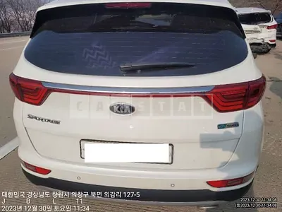 Photo 1 of 12: 2016 Kia Sportage, VIN KNAPM813BGK103810 — Korean insurance auction