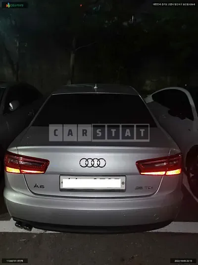 Photo 1 of 6: 2015 Audi A6 35 TDI, VIN WAUZZZ4G0FN022727 — Korean insurance auction