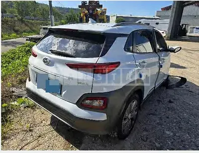 Photo 1 of 10: 2018 Hyundai Kona Electric Car — Korean insurance auction