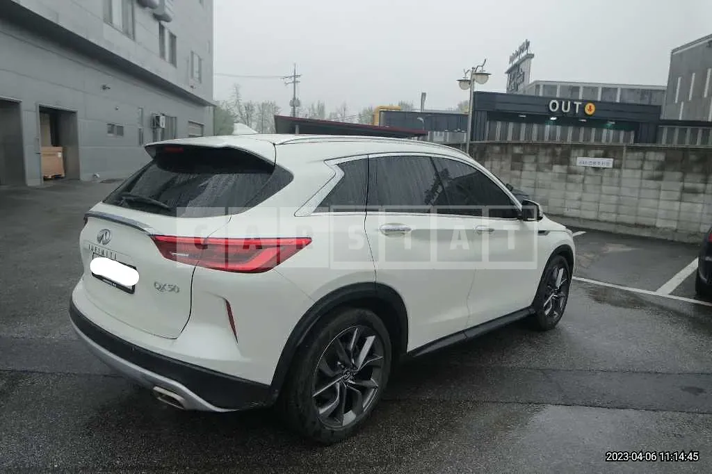 Photo 2 of 10: 2020 Infiniti QX50 2.0AWD, VIN 3PCAJ5M33LF100926 — Korean insurance auction