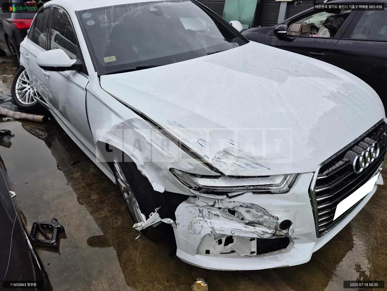 Photo 2 of 8: 2018 Audi A6 35 TDI quattro, VIN WAUZZZ4G6JN110979 — Korean insurance auction