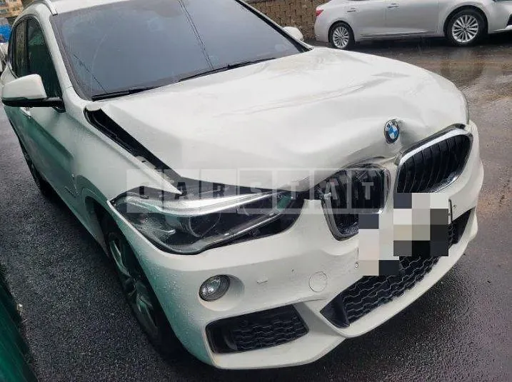 Photo 2 of 8: 2017 BMW X1 xDrive20d, VIN WBAHU3100H5E40032 — Korean insurance auction
