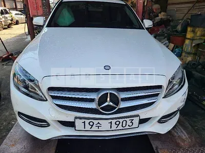 Photo 1 of 14: 2015 Mercedes-Benz C220 BlueTec, VIN WDDWF0EB3FF106764 — Korean insurance auction