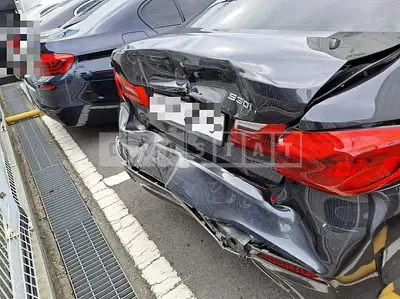 Photo 1 of 12: 2018 BMW 530i, VIN WBAJD3100JWC14204 — Korean insurance auction