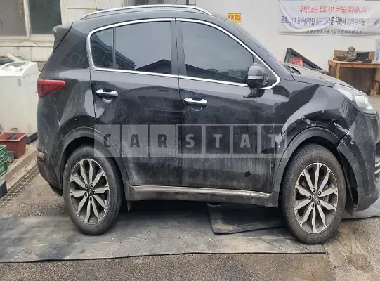 Photo 2 of 24: 2018 Kia Sportage, VIN KNAP6815GJK370718 — Korean insurance auction