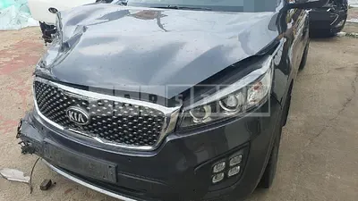 Photo 1 of 11: 2015 Kia Sorento 2.2 (4WD), VIN KNAPK81BDGA152616 — Korean insurance auction