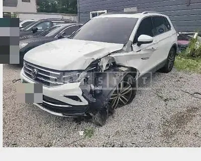 Photo 1 of 8: 2023 Volkswagen Tiguan 2.0 TDI 4MOTION — Korean insurance auction